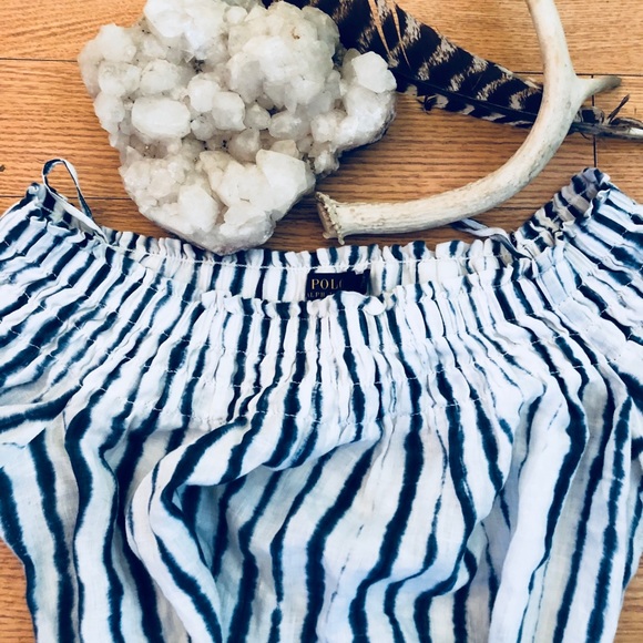 Ralph Lauren Off the shoulder shirt - Picture 2 of 4